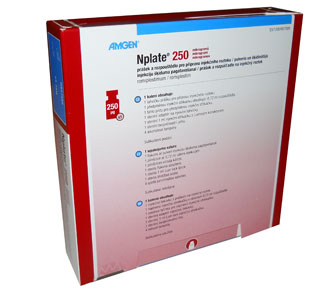 Balení přípravku Nplate