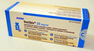 Balení přípravku Vectibix